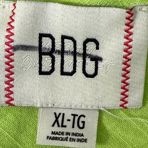 BDG Urban Outfitters Vibrant Green Danny Halter Maci Dress SKU0260 - Picture 7 of 9